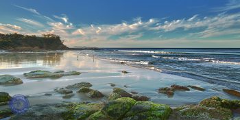 Coolum Beach Bays, Sunshine Coast, Queensland, Australia.